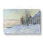 Lavacourt, Sunshine and Snow by Claude Monet - Wrapped Canvas-64020409