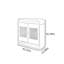 Cream Style Modern Minimalist Accent Cabinet