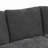 124.8"L-Shaped Sofa Convertible Sofa Bed Pull Out Sofa Sleeper With Two Back Pillows, Two USB Ports And Two Power Sockets