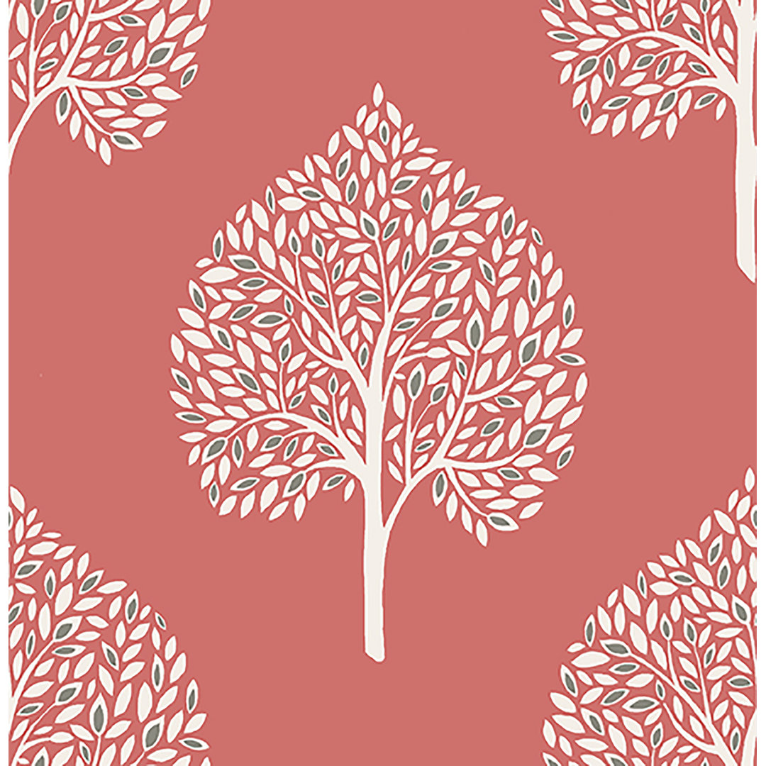 Labady 33' x 20.5" Tree Wallpaper Roll August Grove® 
