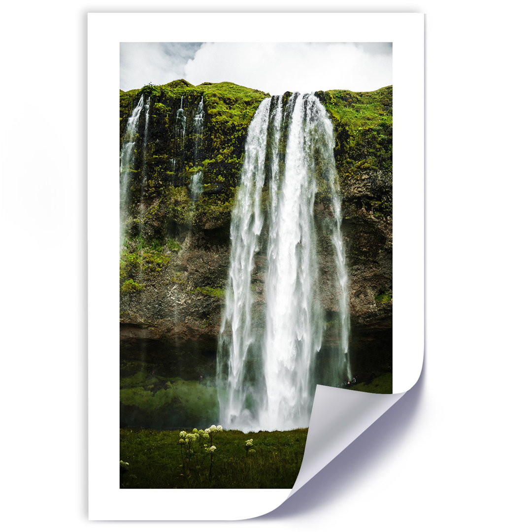 Fotodruck Wasserfall in den Green Mountains