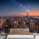 Grand papier peint amovible autocollant Milky Way Over Manhattan New York City