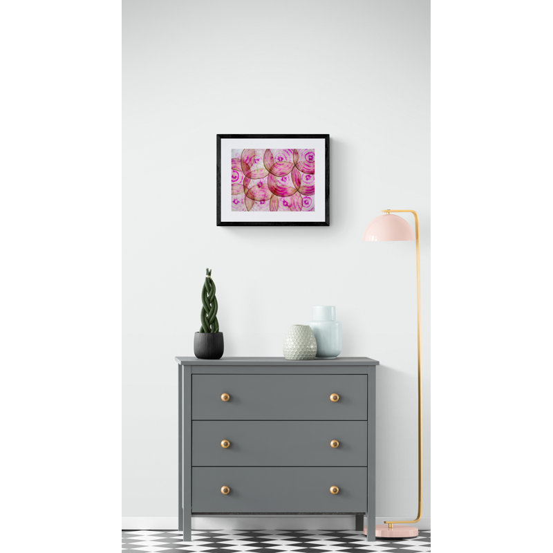 Beet Slices Print by Harold Davis, Black Framed Paper, 16" H x 20" W