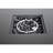 30'' W 25'' H Outdoor Steel Fire Pit Table With Expandable Lid, 40000 Output, 8-Hour Burn Time, Push-Button Ignition, Gray Look X Open 8 Hours Burning,