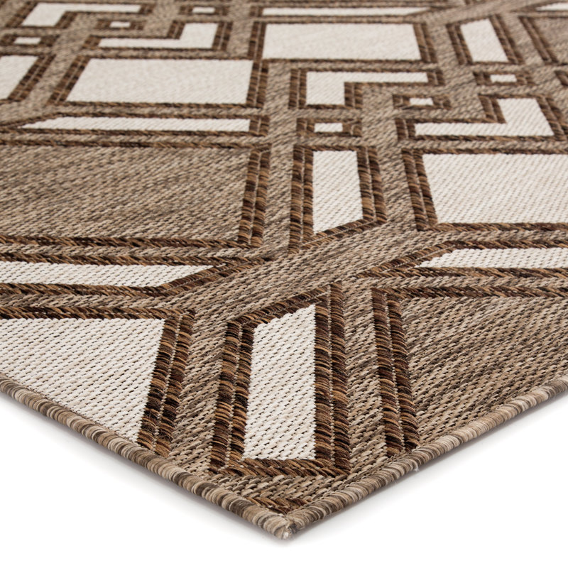 Samba Geometric Indoor / Outdoor Rug, Rectangle 2' x 3'7"