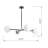 4 Lights Metal Body Chandelier