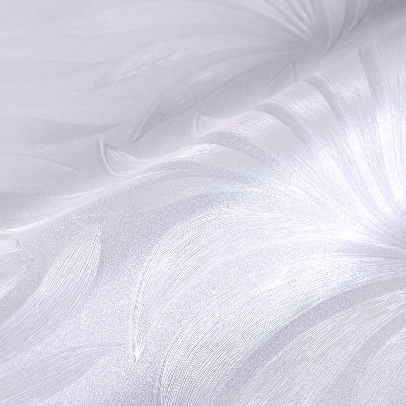 Rouleau de fleurs Fabrianne, Blanc
