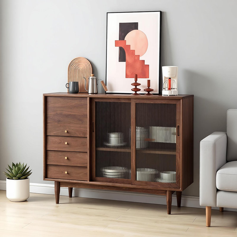Buffet simple et multifonctionnel, H 35,43 po x l 47,24 po x P 15,74 po