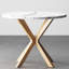 Table de salle à manger ronde 40 "Breshia-181430684