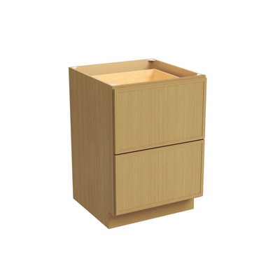 Meuble bas de cuisine CASAINC à assembler soi-même, 2 tiroirs, L 61 cm x H 88 cm x P 61 cm
