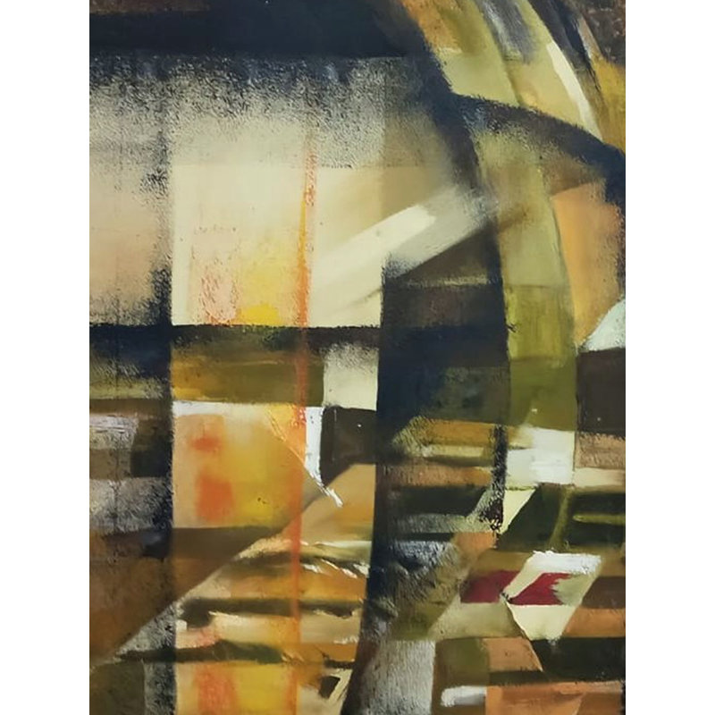 Broken Abstract | Acrylic On Canvas | By Ramesh Baliram Sawale