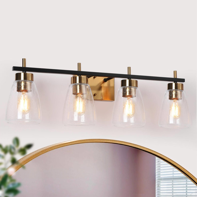 Armington 4 - Light Dimmable Bathroom Vanity Light , 4-Light