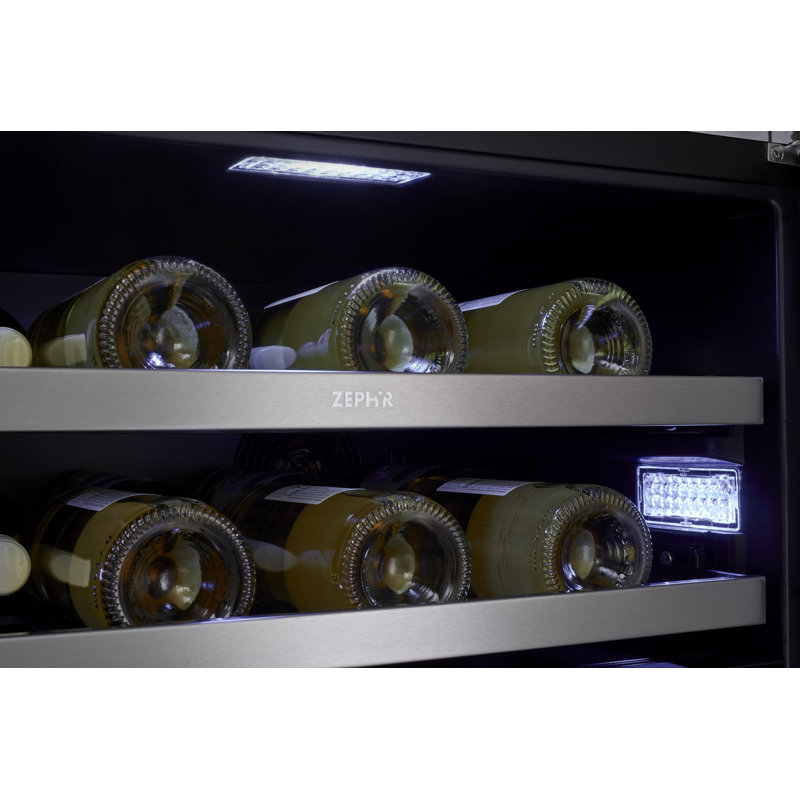 Presrv 24'' 148 Bottle Single Zone Freestanding/Built-In Wine Refrigerator