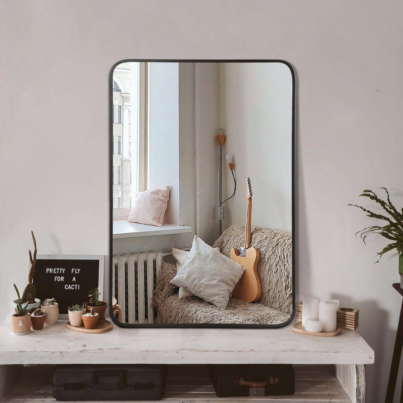Miroir rond pour salle de bain, 20" x 20", Doré, Round
