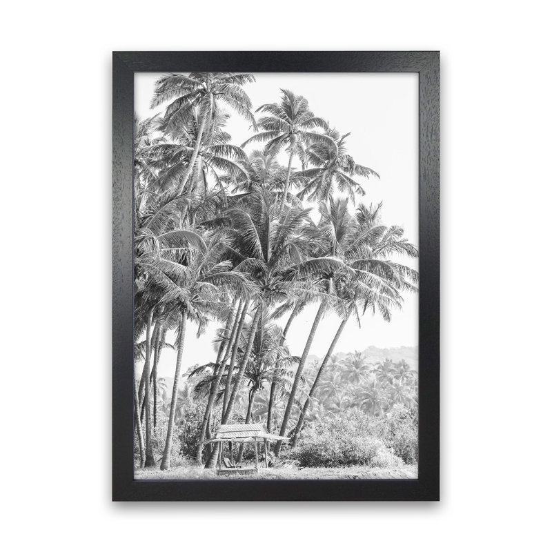 Jungle II by Victoria Frost - Print, 34cm H x 25cm W x 3cm D, Black Framed
