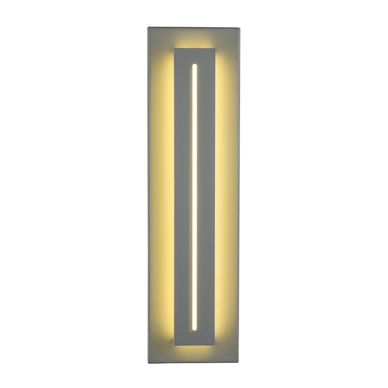 Avenue LED Outdoor Sconce, 18" H x 5" W x 3" D