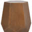 Table de bout à piédestal en fer 23 po