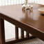 Table basse moderne en bois de frêne massif moderne