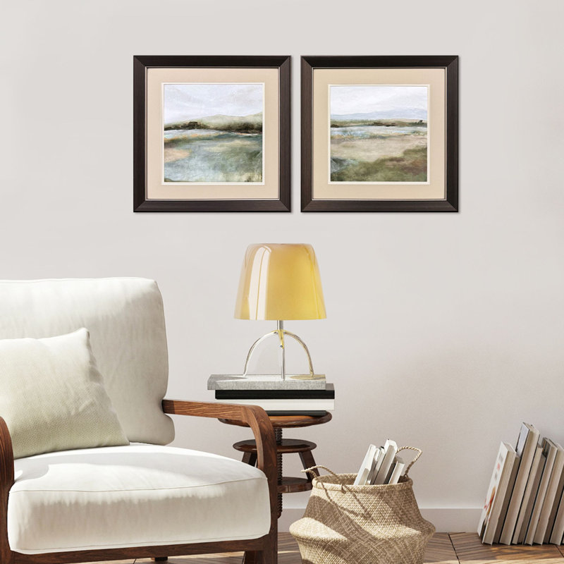 «Tranquil Valley Views», art encadré