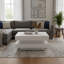 Table basse carrée double épaisseur Living Room