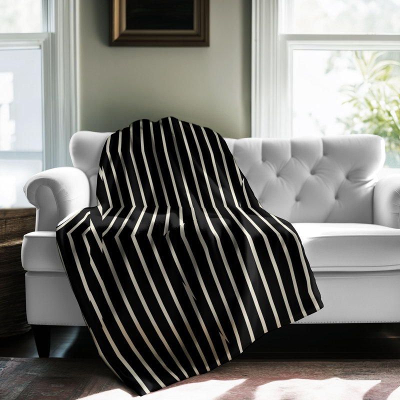 Crème bandes - 1 pièce Sherpa Premium couverture 0124, L 60 po x L 80 po
