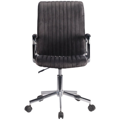 Lovill Velvet Office Chair