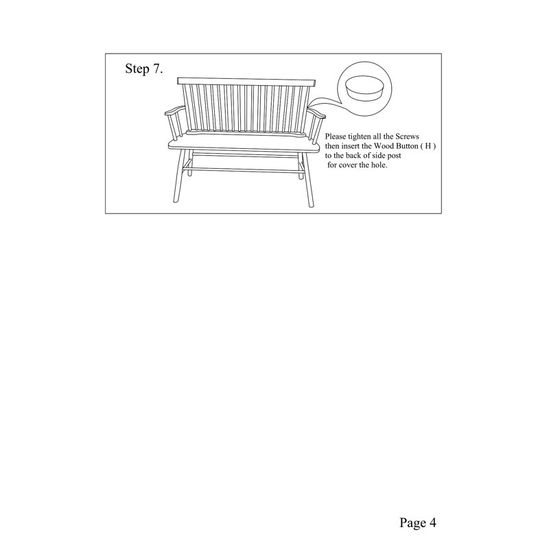 Gray Wood Bench With Spindle Back For Relaxation Living Space Wooden Arm Rest And, Gray