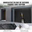 Ensemble d'isolation pour porte de garage d'hiver 9,28 x 7,15 pi