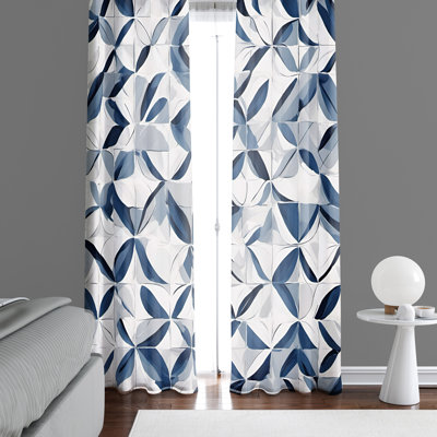 Semi Sheer Curtain Pair