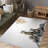 Chic Floral Design Non Woven Soft Type Printed Rug Perfect for Enhancing Your Living Space with a Touch of Elegance-125600086
