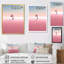«Pink Minimalisme Solutide Expression» sur toile-1769426297-1769426296