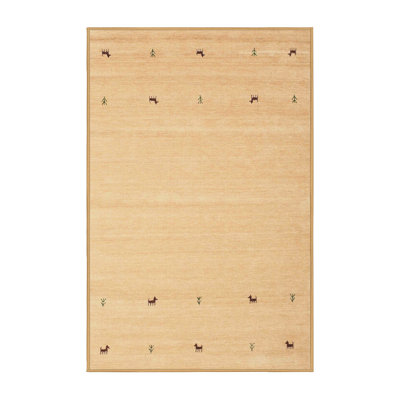 Surface beige contemporaine tapis Walbourne