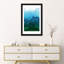 "winter waves" , reproduction d’art sur toile tendue en bleu vert dégradé-74378735-74378741-19159765