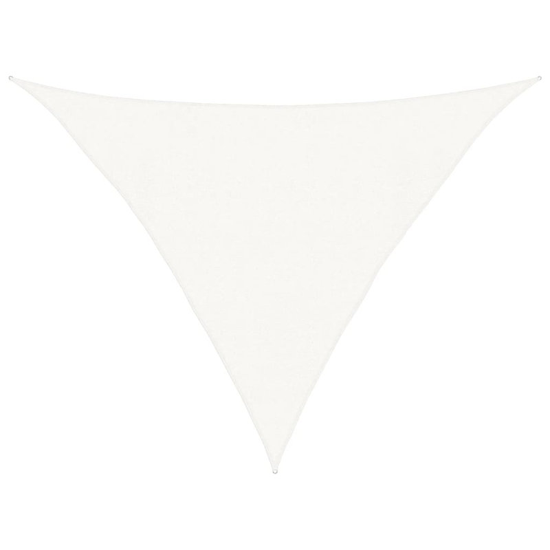 Balyon 4m x 5.8m Triangular Shade Sail, White