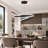 1 - Light Dimmable Unique/Statement LED Pendant