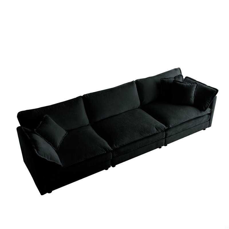 Chenille Modular Sectional Sofa
