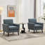 Upholstered Linen Armchair-45427141