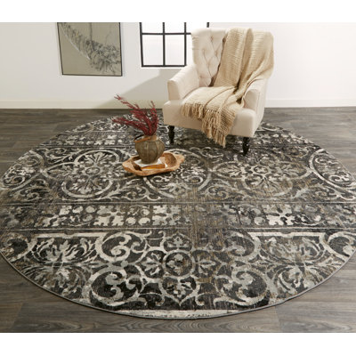 Tapis gris anthracite Costigan