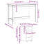 Solid Wood Writing Desk-2133321829