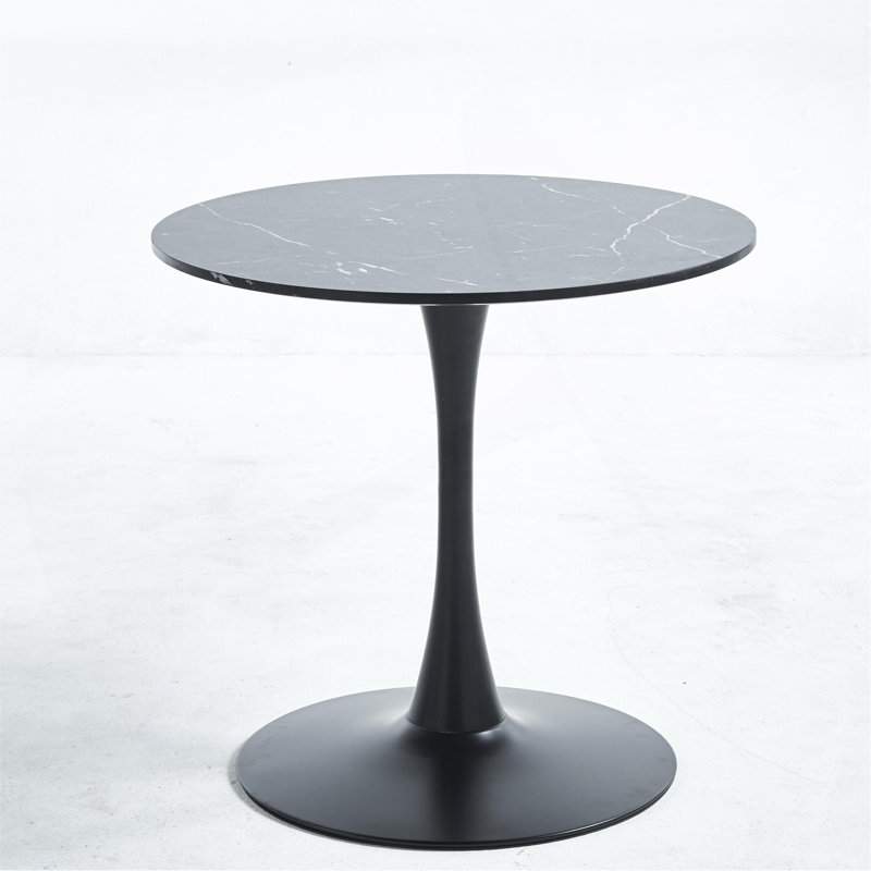 Table de salle à manger élégante et fonctionnelle spéciale tulipe pour une utilisation polyvalente dans les espaces de salle à manger et de bureau
