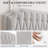 Upholstered Bed Frame with with Diamond Button-Tufted Headboard-332416923-332416926
