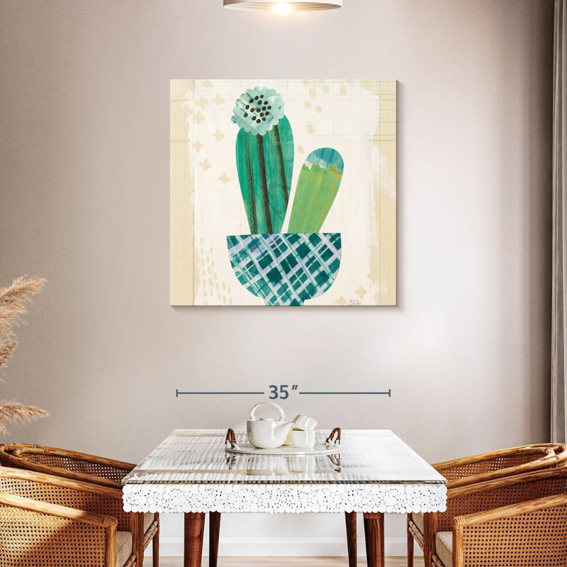 Harnek Collage Cactus III, H 36 po x l 36 po