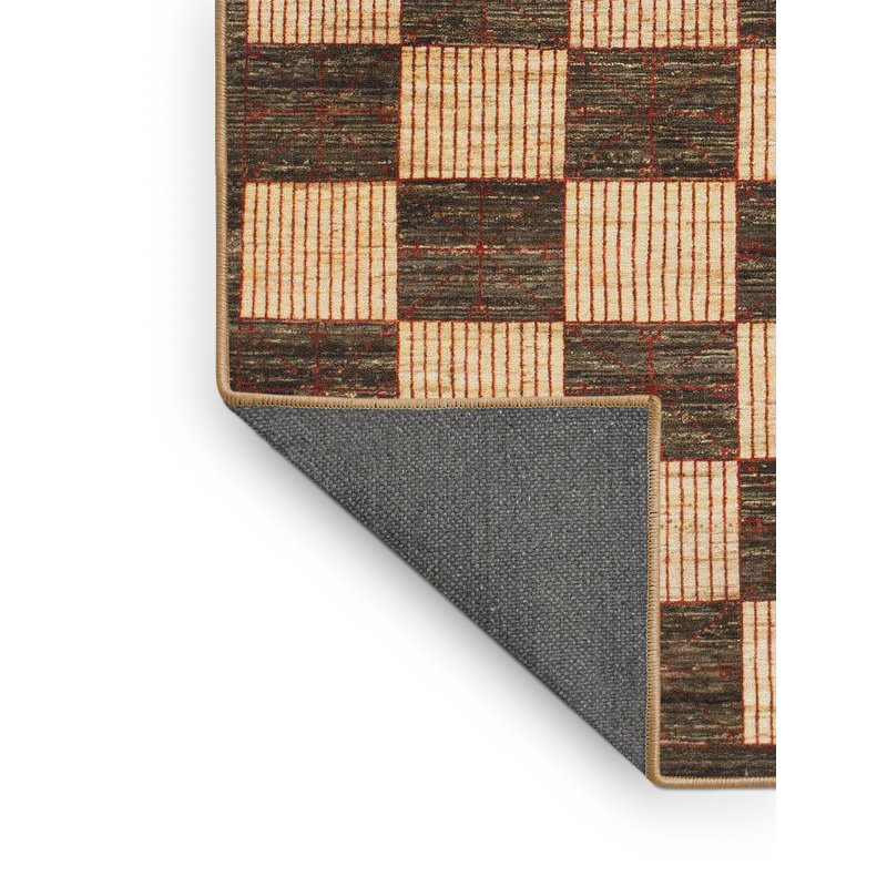 Tapis abstrait moderne 1416, Tapis de couloir 2 pi x 5 pi