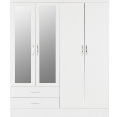 Ravalli 4 Door Wardrobe