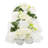 Wall Panel Arrangement Artificial Flower Wall Background-963902185