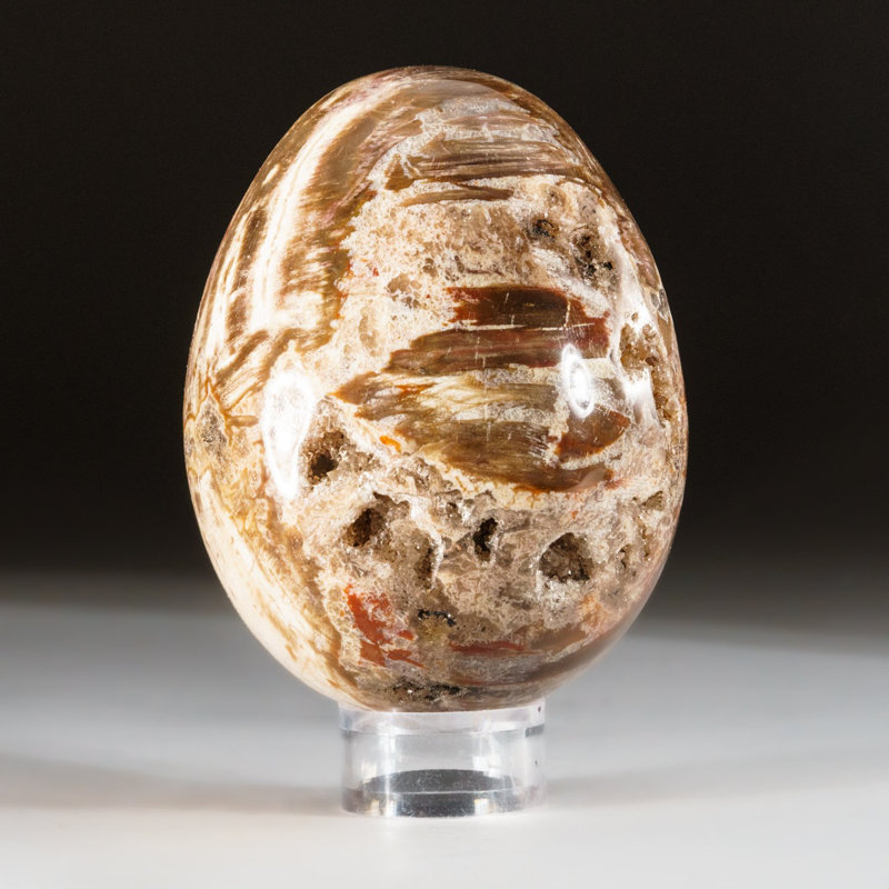 Petrified Wood Egg