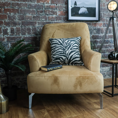 Chilhowie Velvet Armchair