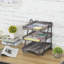 Geralde Solid Wood 3-Tier Desktop File Organiser