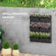 Jardinière murale à 3 niveaux avec 6 pots, support à plante suspendu-708224639