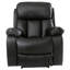 Faux Leather Heated Massage Chair-37674049-37674050